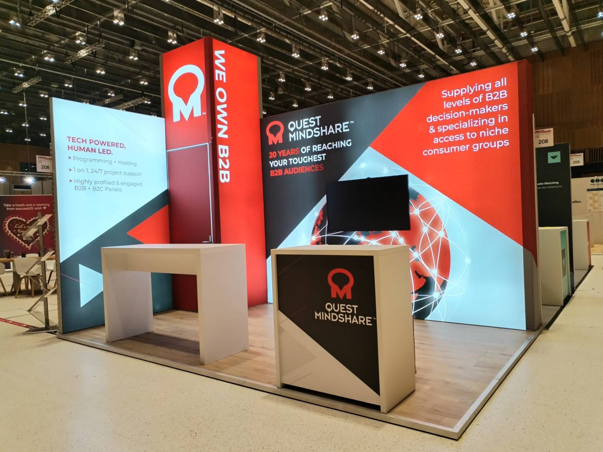 Succeet25 Messestand MultiWallPro