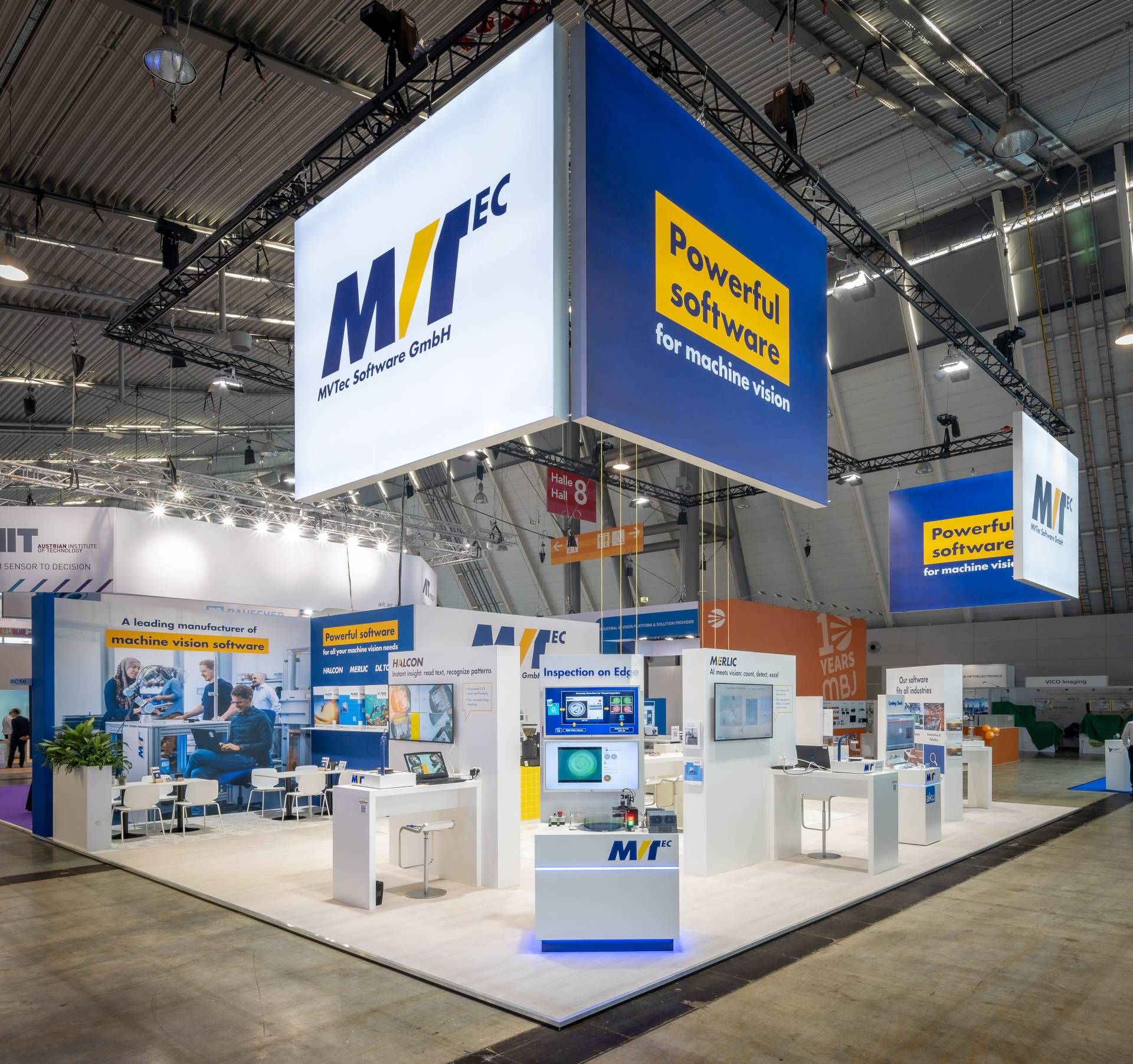 MVtec Messestand Vision Stuttgart 2024