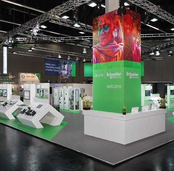 SCHNEIDER ELECTRIC GMBH Messestand