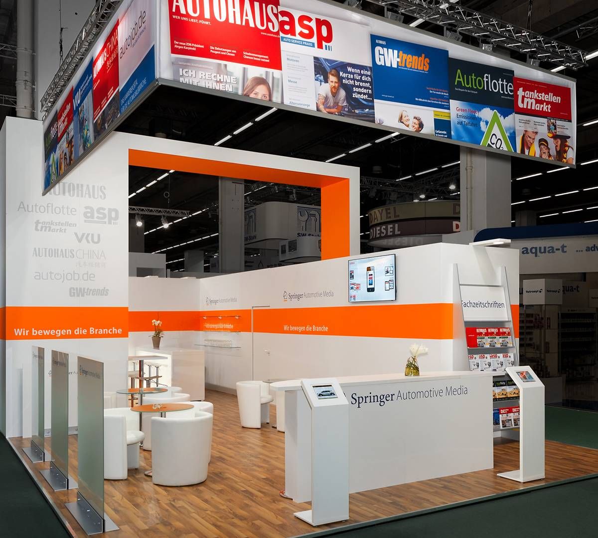 Messestand Springer Verlag