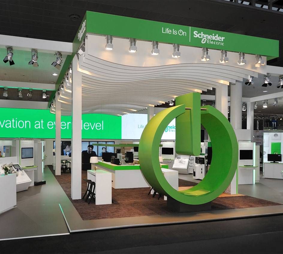Messestand Schneider Electric
