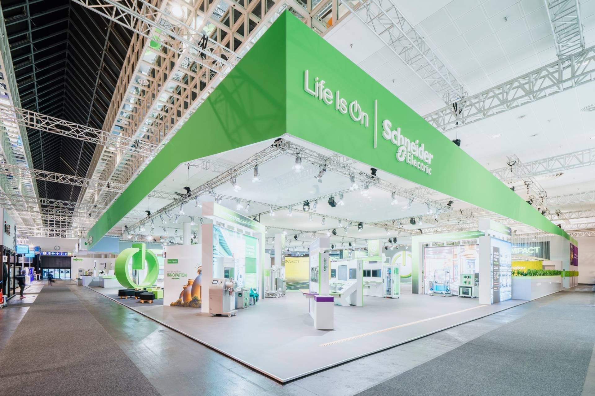 Messestand Schneider Electric