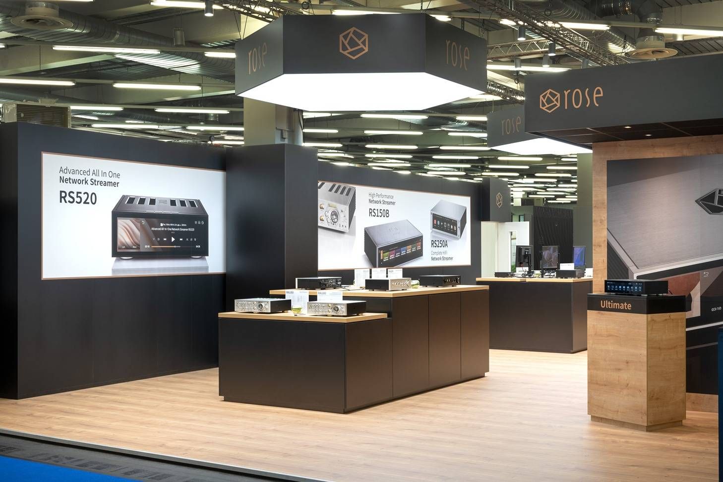 Messestand HiFi Rose