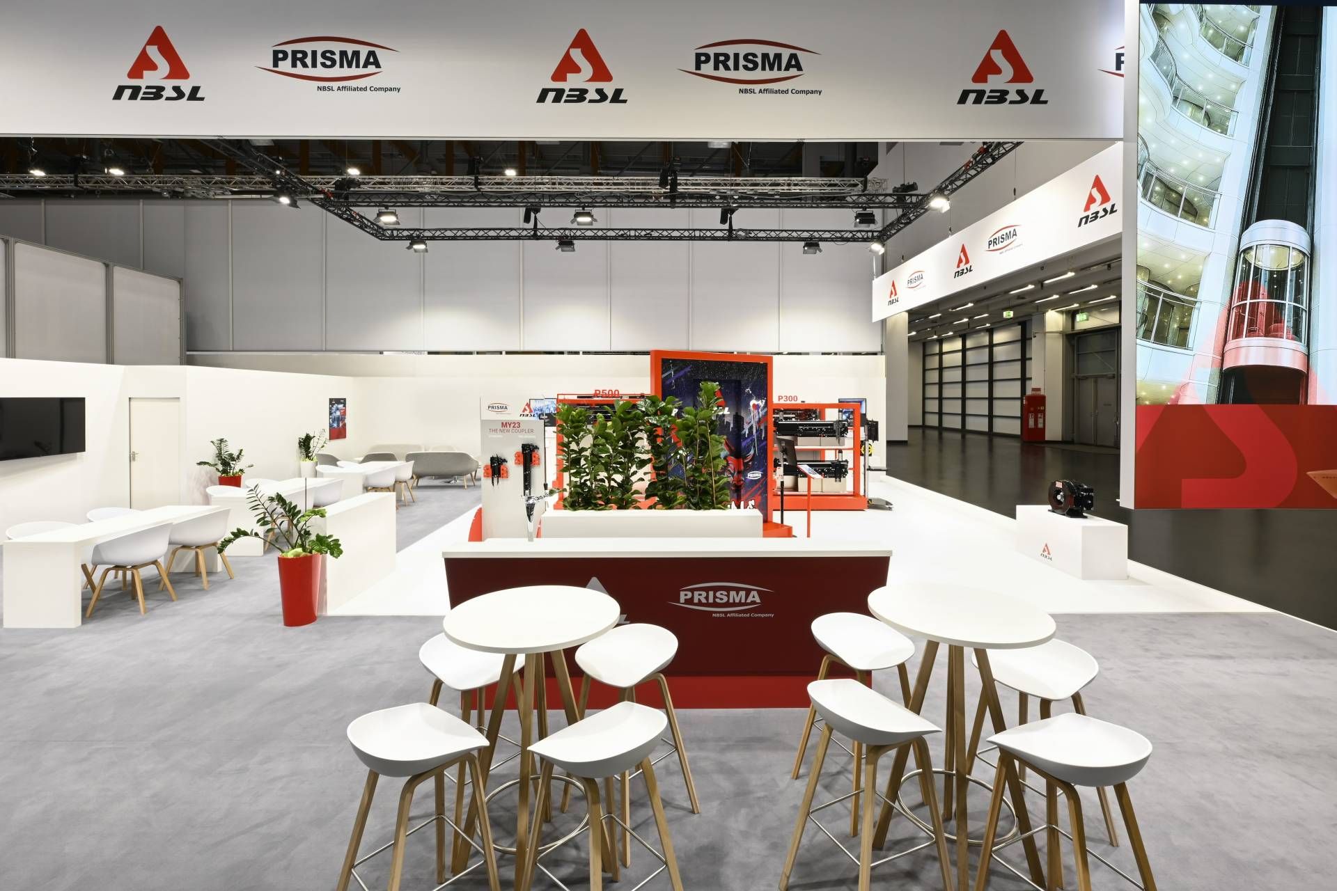 Prisma Messestand auf der Interlift 2025 | umgesetzt von Rappenglitz