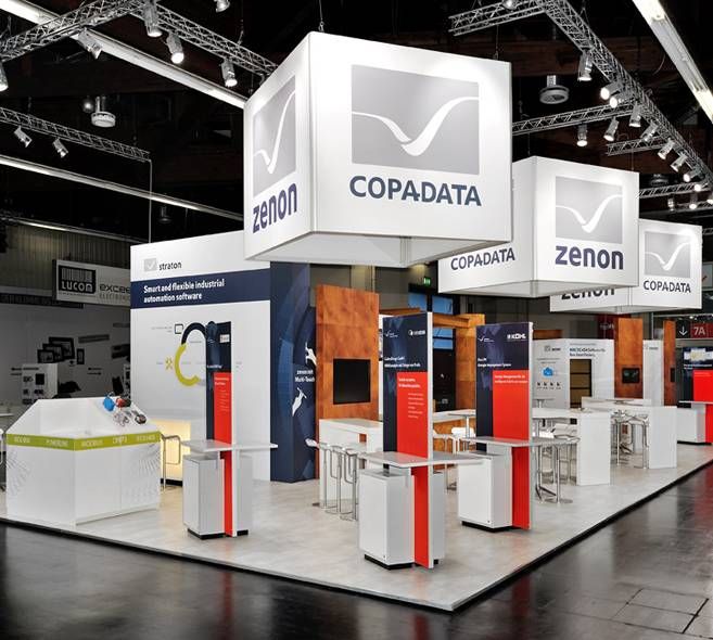 Messestand für COPA DATA