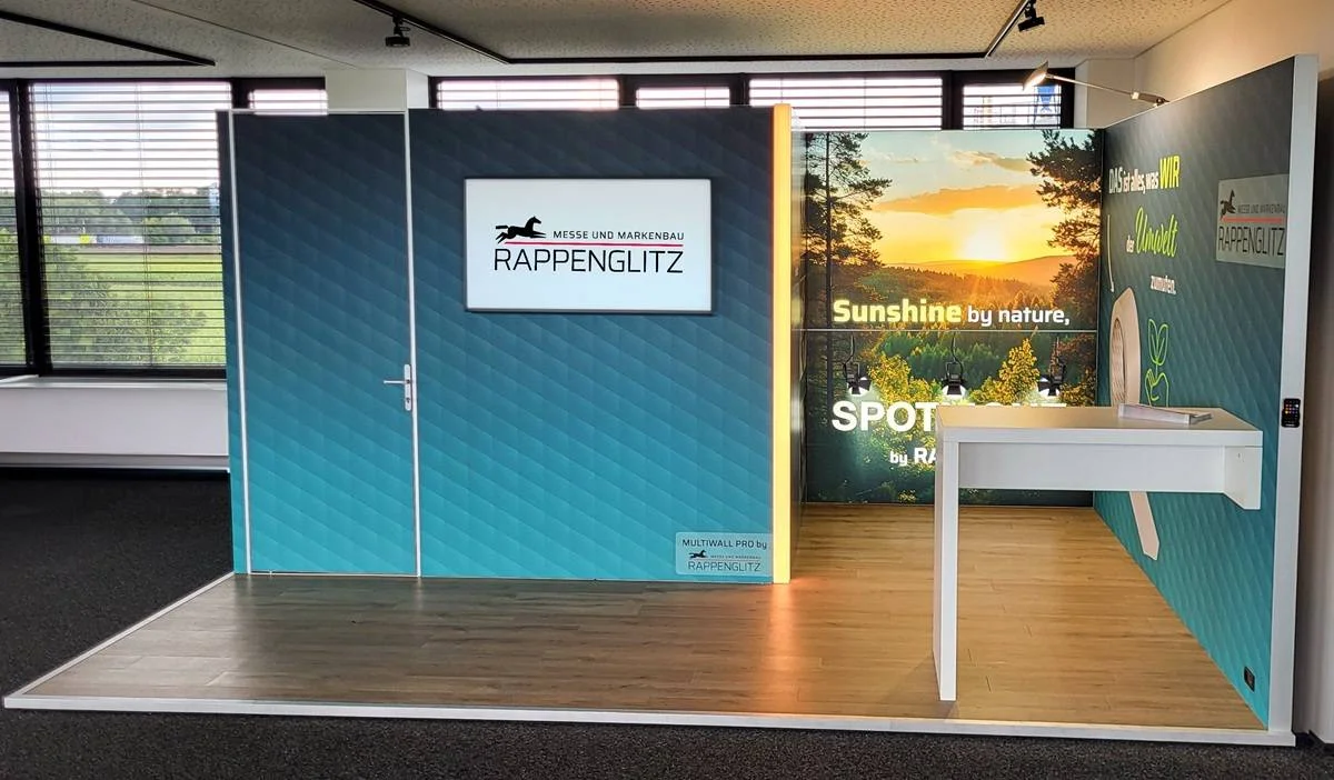 Nachhaltiger Messestand von Rappenglitz Messebau Nachhaltiger Messestand von Rappenglitz Messebau