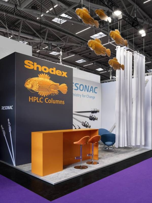 Shodex & Resonac Messestand