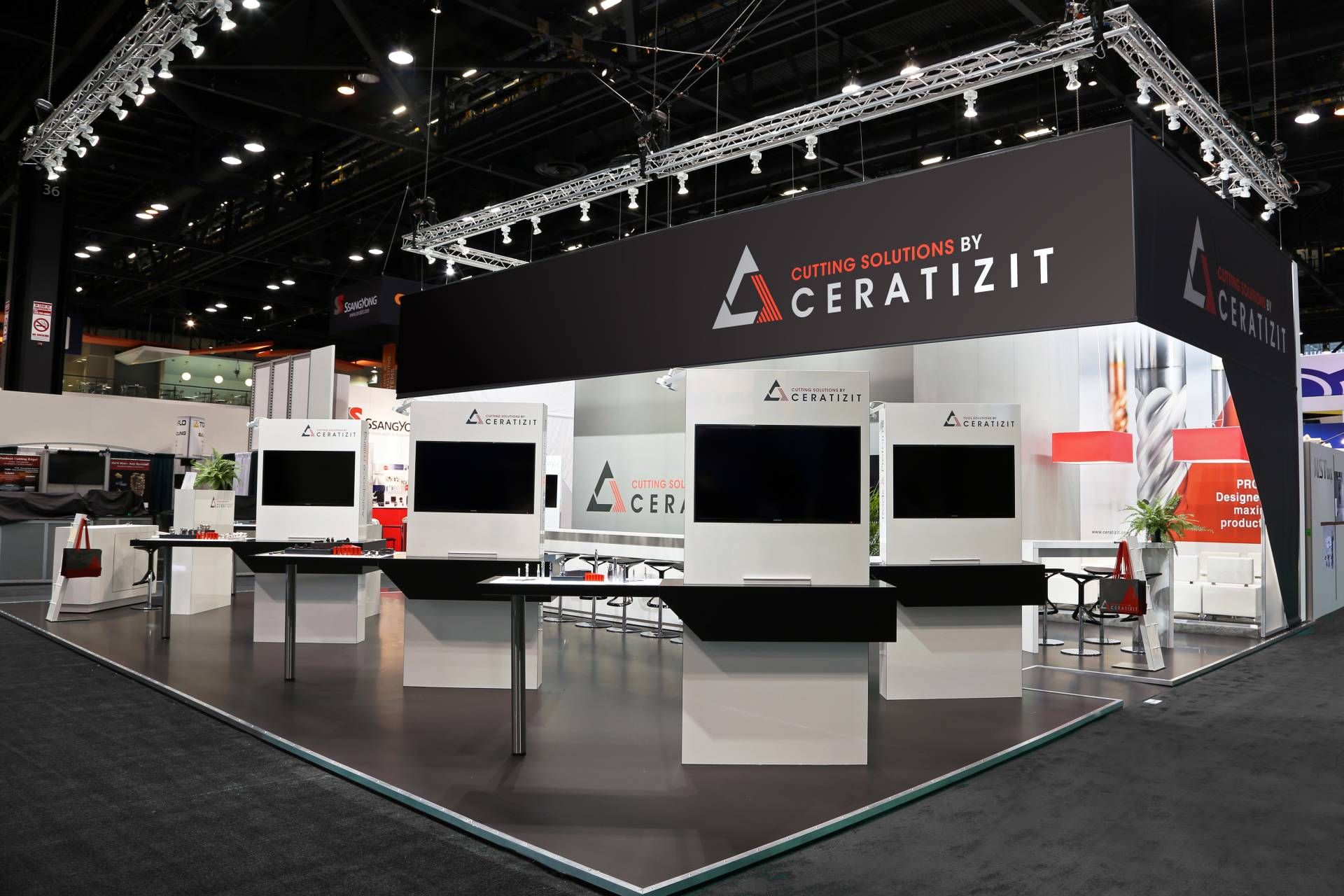 Messestand CERATIZIT