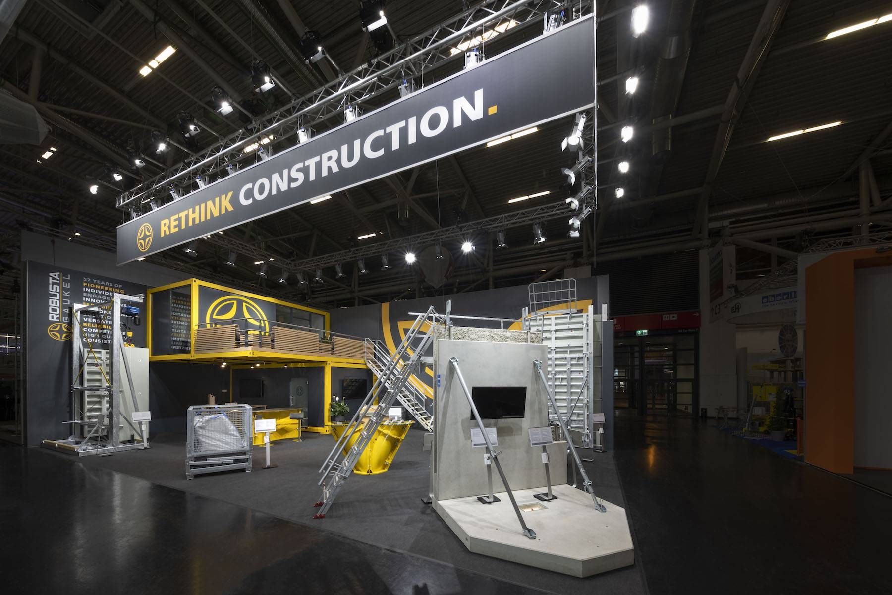 Messestand Robusta & Gaukel