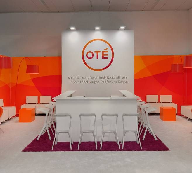 Messestand Ote Pharma Sol